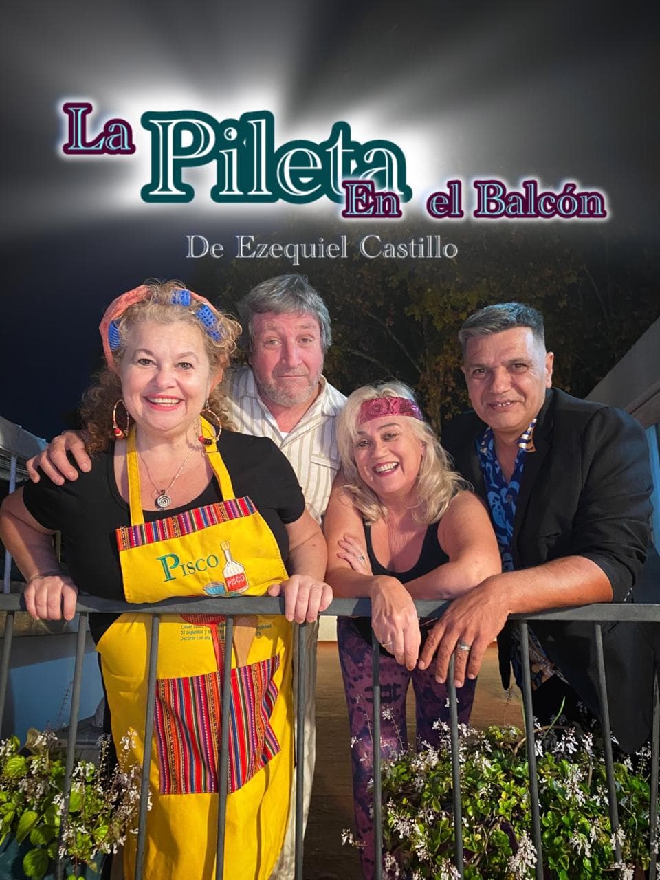 La pileta en el balcón